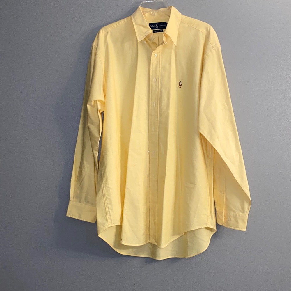 Ralph Lauren polo shirt (yellow)